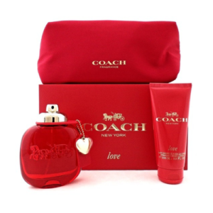 COACH LOVE LADY EDP 90ML+100ML B/L+POUCH SET