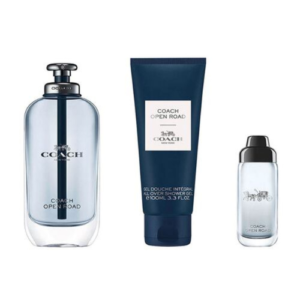 COACH OPEN ROAD MAN EDT 100ML+EDT 15ML+100ML S/G (3PCS SET)