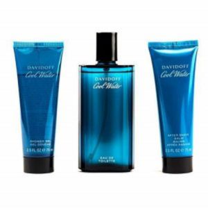 D/D COOL WATER MAN EDT 125ML+75ML SG+ASB 75ML (3PCS SET)
