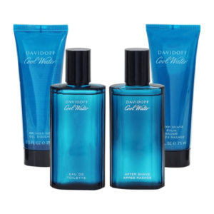D/D COOL WATER MAN EDT 75ML+75ML A/S+75ML SG+ASB 75ML (4PCS SET)