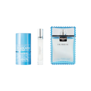 VERSACE EAU FRAICHE MAN 100ML+EDT 10ML+75G DEO STICK (3PCS SET)